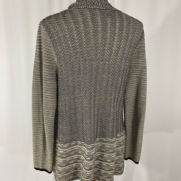 Colour Works Open Front Cardigan - Picture 5 of 7